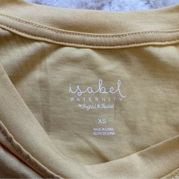 Isabel Maternity | Yellow "Mama's Little Sunshine" Tank Top | Size Extra Small - Picture 6 of 8